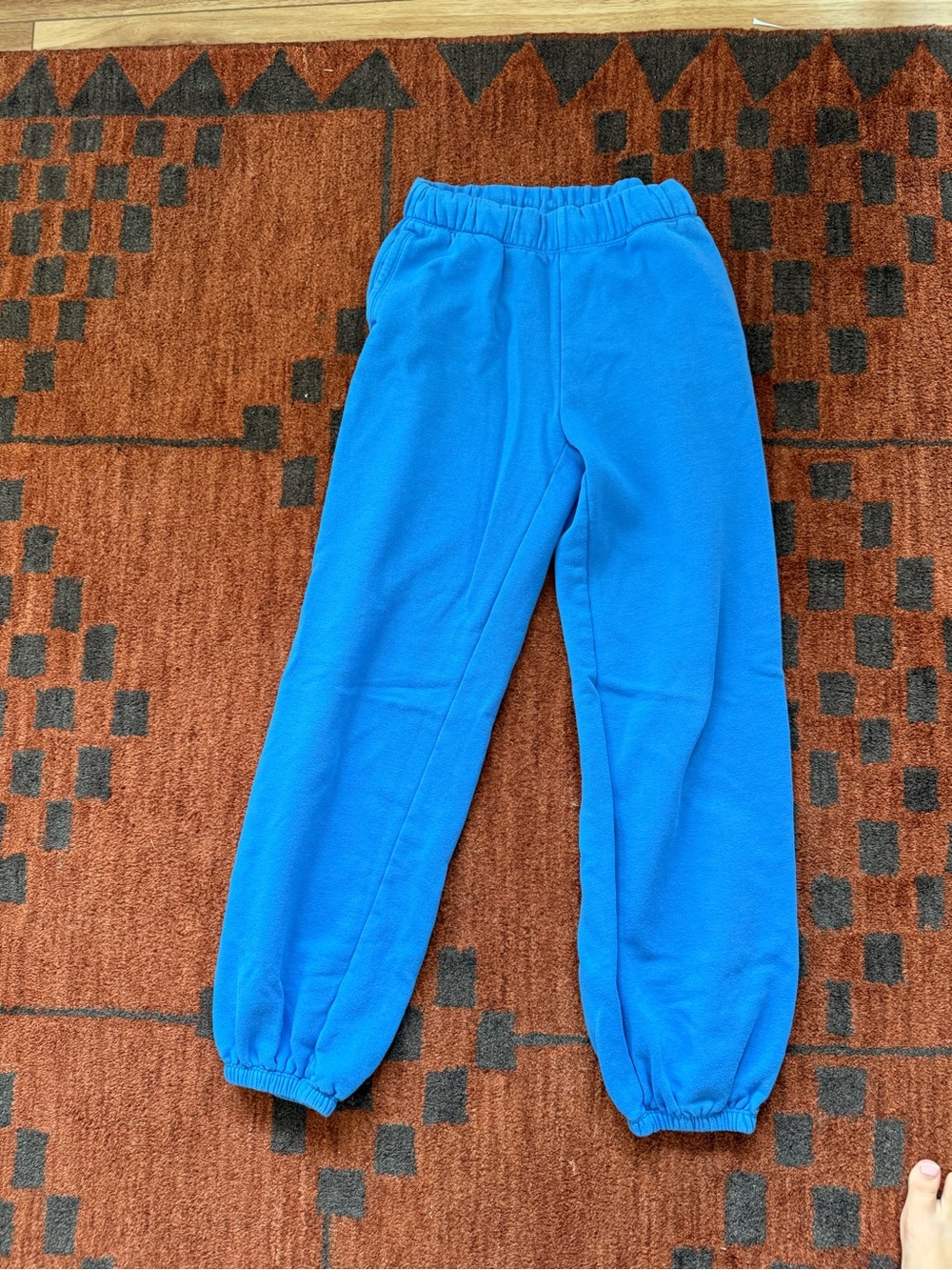 JoyLab Bright Blue Kids Fleece Joggers